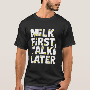 Kuh Milking Milchwirtschaft Landwirtschaftliche La T-Shirt