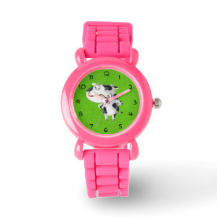Kuh mit den Schnurrbärten Armbanduhr