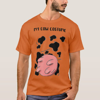 Kuh mit Utters Kuh Udder Kostüm T-Shirt