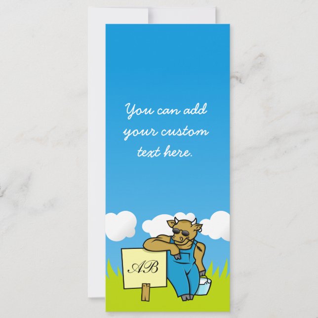 Kuh mit Zeichen (Vorderseite)