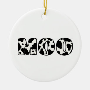 Kuh Moo Keramik Ornament