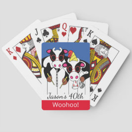 Kuh Moosicians Birthday Playing Cards Spielkarten