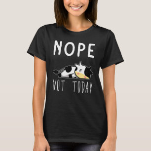 Kuh Müde Faule Kuh 1 T-Shirt