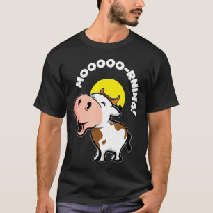 Kuh Muhendes Morgenbauernhof Landwirt T-Shirt