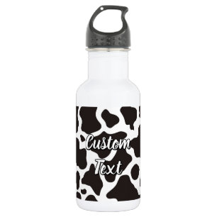 Kuh Muster Wasserflasche