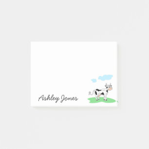 Kuh nach dem Notizen