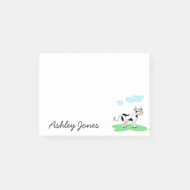 Kuh nach dem Notizen (Vorderseite)