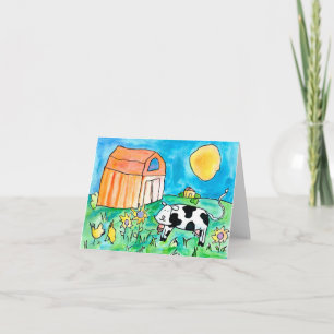 Kuh • Nick Abrams, Alter 15 Karte