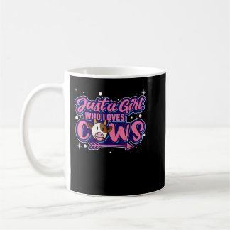 Kuh nur ein Mädchen, das Kühe Bauer Metzgereich Li Kaffeetasse