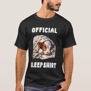Kuh - Offizielles Schlafshirt Pyjama Nachthemd T-Shirt