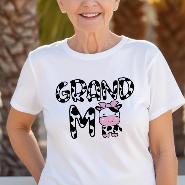 Kuh Oma Großmutter Matching T - Shirt (Von Creator hochgeladen)