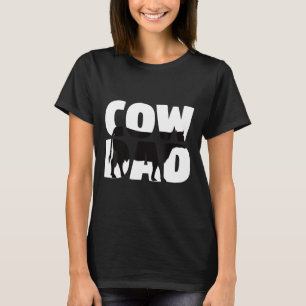 Kuh Papa Kuh Für Vater Zoo Tier T-Shirt