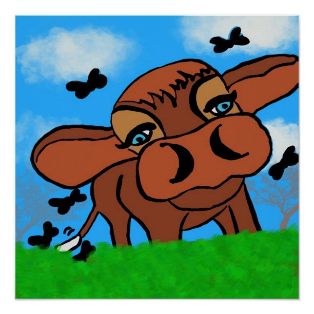 Kuh Poster (Vorderseite)