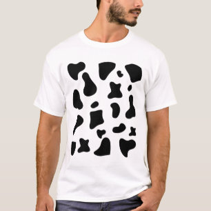 Kuh Print Halloween Kostümkühe Tier T-Shirt
