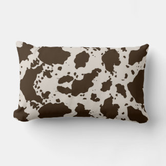 Kuh Print Lumbar wirbeln Kissen