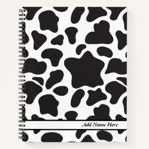 Kuh Print Spiral Notebook Notizbuch