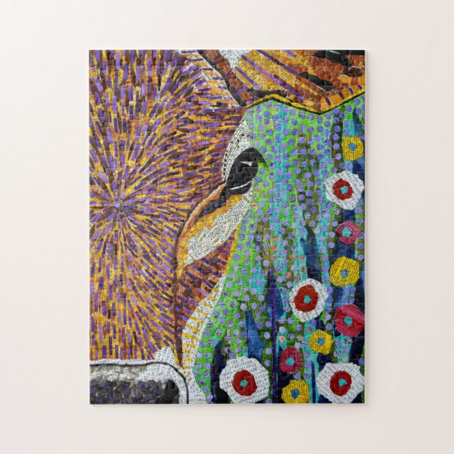 Kuh-Puzzlespiel Puzzle (Vertikal)