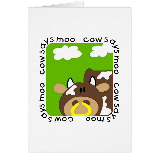 Kuh sagt MOO-T-Shirts und -geschenke (Vorne)