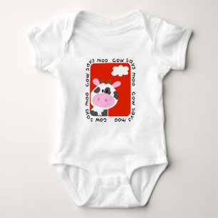 Kuh sagt MOO-T-Shirts und -geschenke Baby Strampler