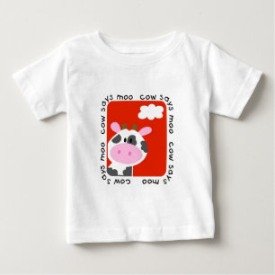 Kuh sagt MOO-T-Shirts und -geschenke Baby T-shirt