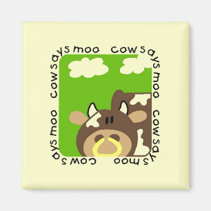 Kuh sagt MOO-T-Shirts und -geschenke Magnet