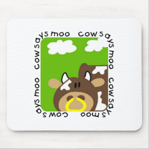 Kuh sagt MOO-T-Shirts und -geschenke Mousepad