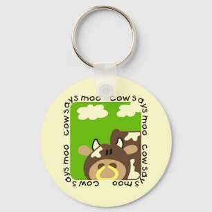 Kuh sagt MOO-T-Shirts und -geschenke Schlüsselanhänger