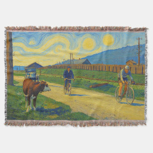 Kuh schaut Jules Buysse zu Tour de France 1926 Decke