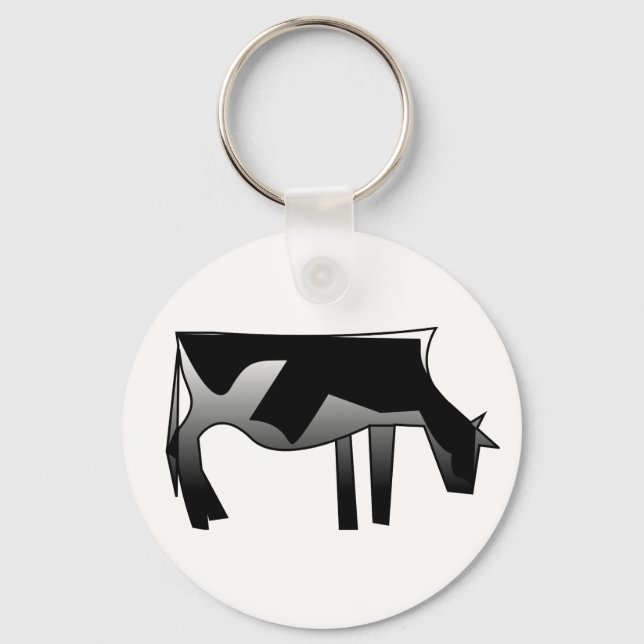 Kuh Schlüsselanhänger (Vorderseite)