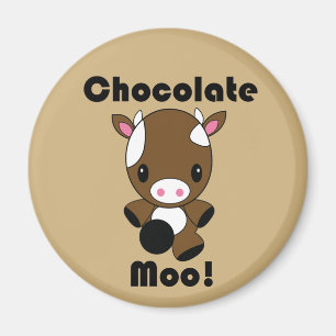 Kuh Schokoladen-MOO Kawaii Magnet
