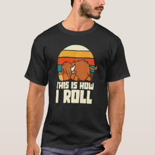 Kuh Schottland Highland-Rind Rindvieh Schottisch L T-Shirt