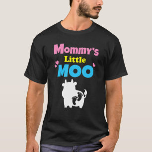 Kuh Schwangerschaft Baby Ankündigung Frauen T-Shirt