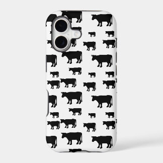 Kuh Schwarz Weiß Case-Mate iPhone-Hülle