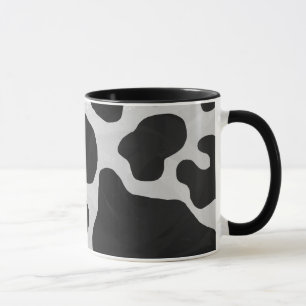 Kuh-Schwarzweiss-Druck Tasse