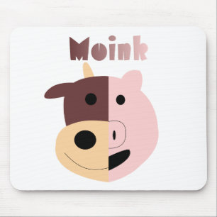 Kuh + Schwein = Moink mousepad