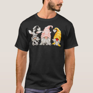 Kuh Schweinehähnchen Gnomes Funny Oster Day Farm T-Shirt