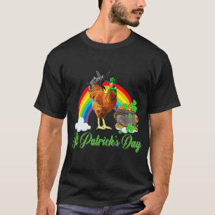 Kuh Shamrock St Patricks Day Kuh Irisch T-Shirt