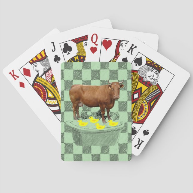 Kuh Spielkarten-Deck Spielkarten (Rückseite)