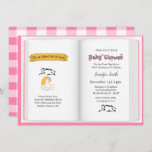 Kuh sprang über die Mond Girls Babydusche