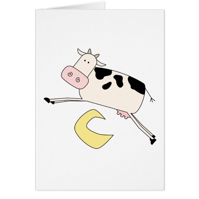 Kuh springt über Mond-T-Shirts und Geschenke (Vorne)
