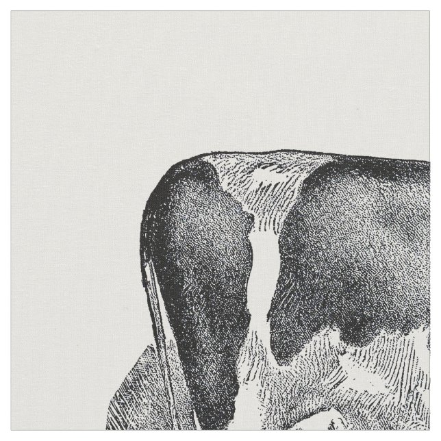 Kuh Stoff (Nahaufnahme)