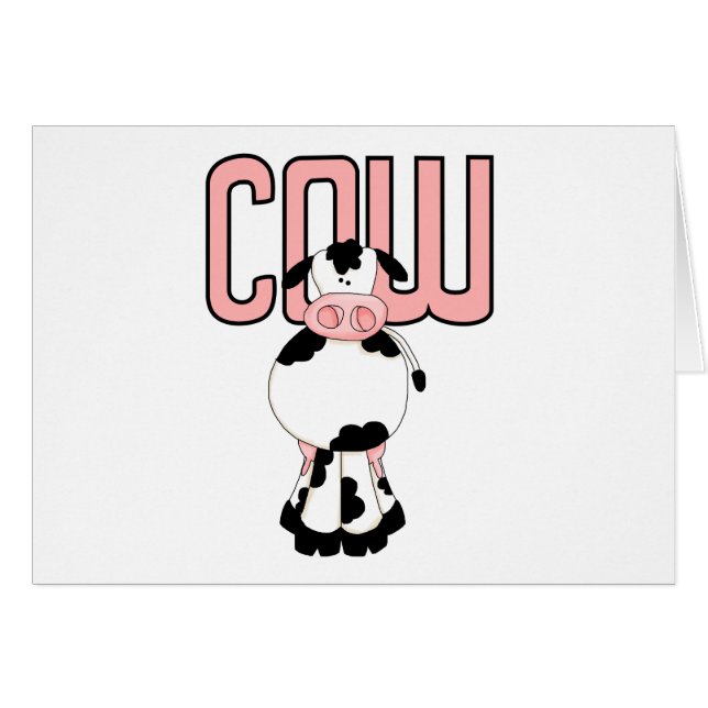 Kuh-T-Shirts und Geschenke (Vorderseite (Horizontal))