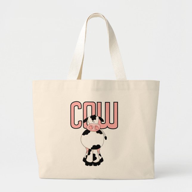 Kuh-T-Shirts und Geschenke Jumbo Stoffbeutel (Vorne)