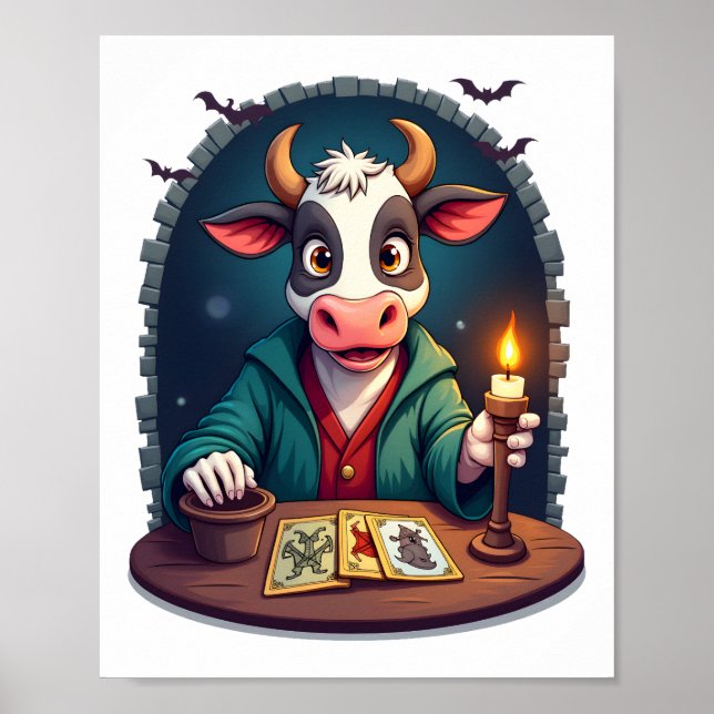 Kuh-Tarot des Schreckens Poster (Vorne)