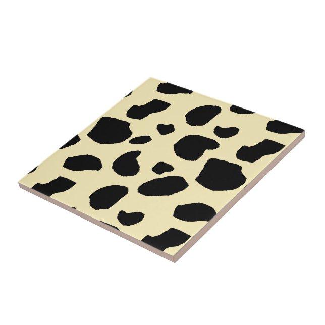 Kuh Tier Haut Farb Muster Design  Fliese (Seite)