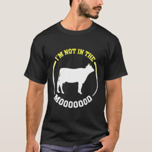 Kuh Tiere Bauernhof Milchkuh Freundin T-Shirt