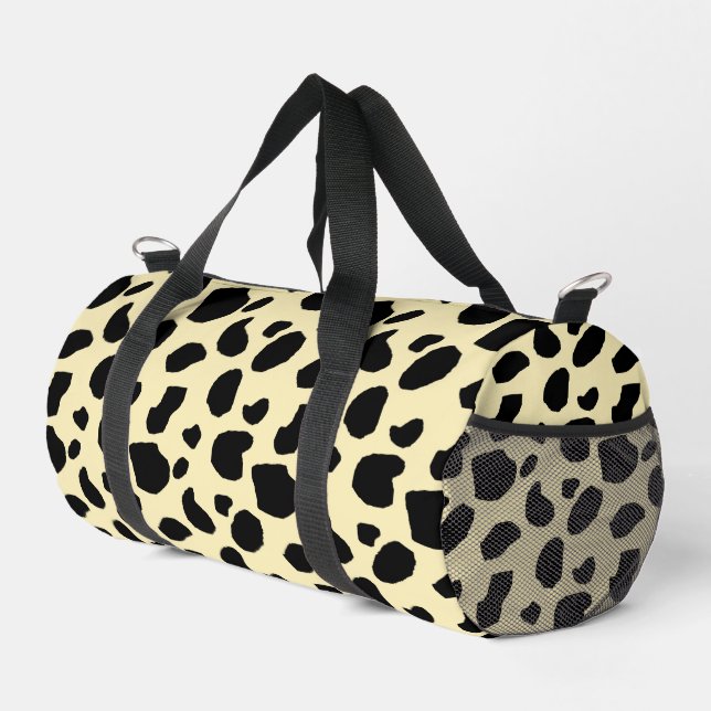 Kuh Tierhaut Farbverlauf Design  Duffle Bag (Rechte Ecke)