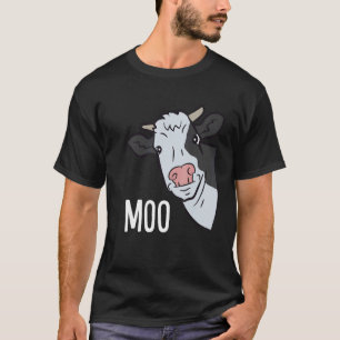 Kuh Tierzucht Moos Niedliche Kuh T-Shirt