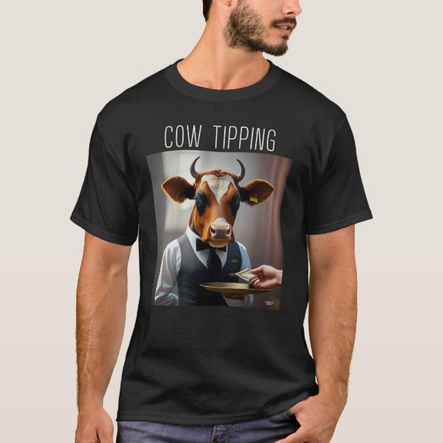 Kuh-Tippen T-Shirt (Vorderseite)