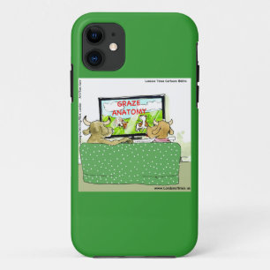 Kuh TV Funny Cartoon iPhone 5 Fall 11 Hülle